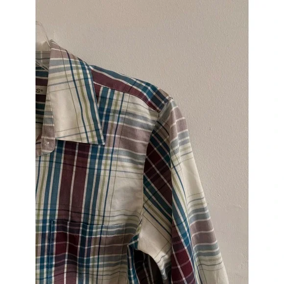 Orvis Womens Button Down Shirt Lot of 2 Plaid and Blue Long Sleeve Tops Small - Picture 8 of 13